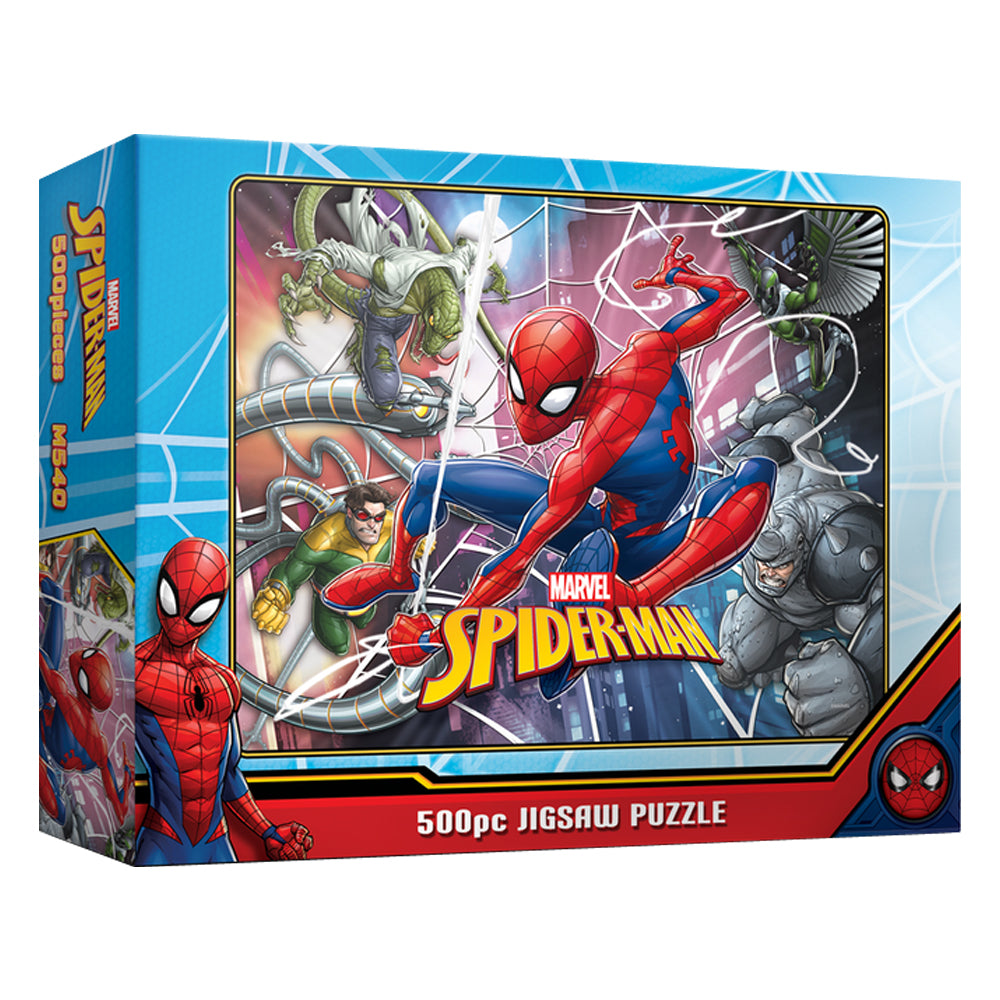 Spider Man Marvel 3D Jigsaw Puzzle 32552 500PC 24x18