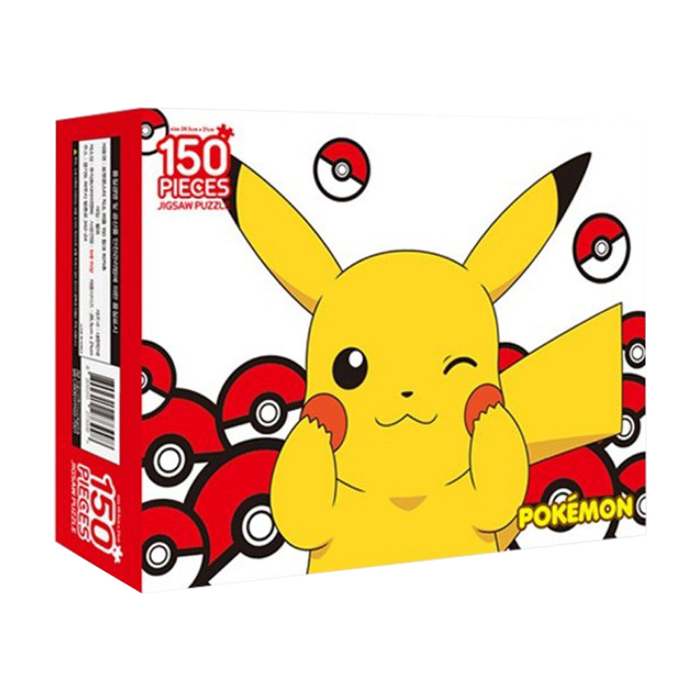 150Piece Puzzle Pokemon Pikachu Wink – PuzzleGallery